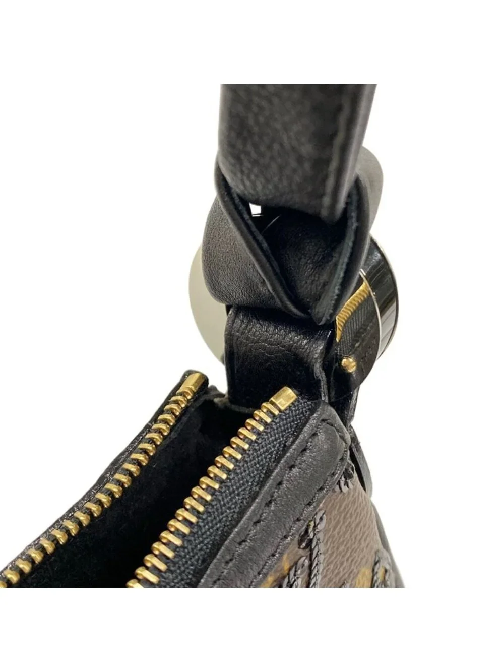 Louis Vuitton Handbag Monogram Eclipse Pochette Noir